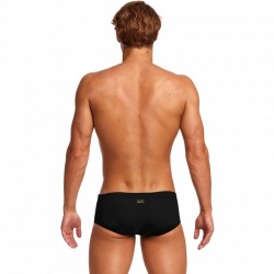 074 Funky Trunks Bañador Bóxer Hombre - Sidewinder Trunks - Still Black