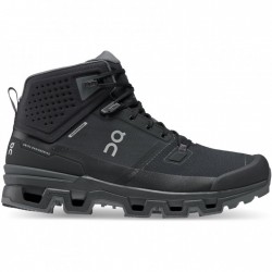 077 On Botas Trekking Hombre - Cloudrock 2 Waterproof - Black & Eclipse