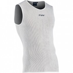 080 Northwave Camiseta Interior sin Mangas Hombre - Light - blanco 50