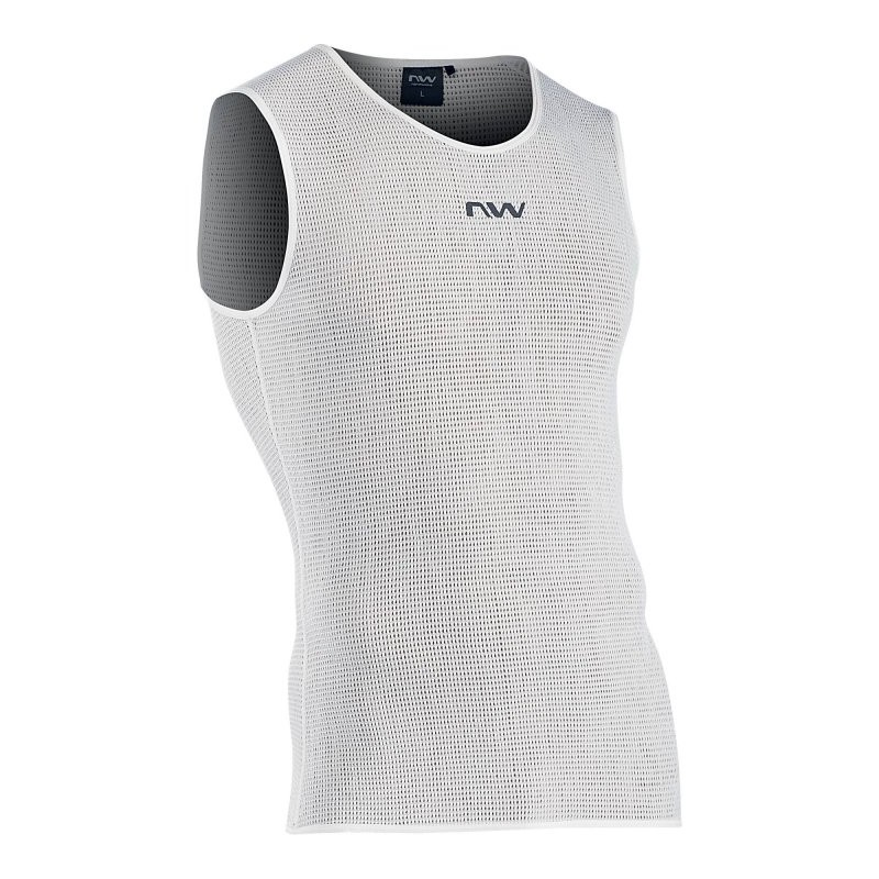 080 Northwave Camiseta Interior sin Mangas Hombre - Light - blanco 50