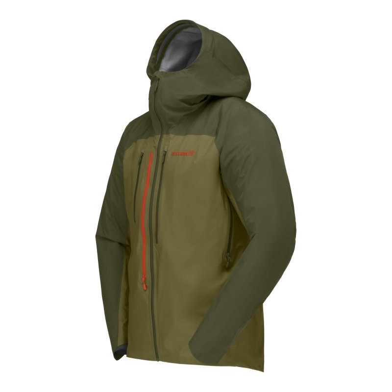 087 Norrona Chaqueta Hombre - lyngen Gore-Tex - Olive Drab/Olive Night