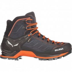 089 Salewa Botas Trekking Hombre - Mountain Trainer Mid GTX - asphalt/fluo orange 0985