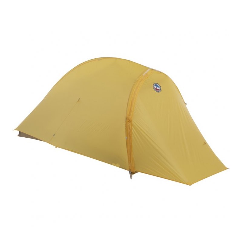 092 Big Agnes Fly Creek HV UL1 Bikepack Solution Dye Tienda Camping - yellow/greige