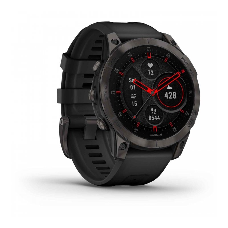 093 Garmin Smartwatch (GEN2) GPS - Epix Sapphire - negro - titanio