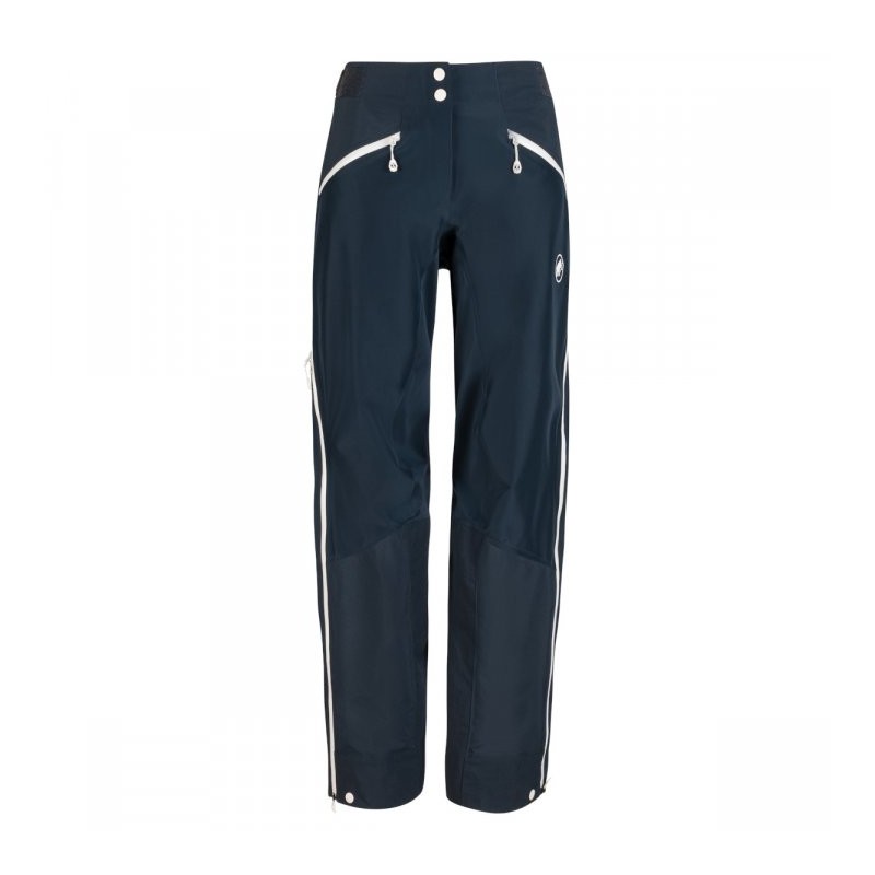 100 Mammut Pantalones Mujer - Nordwand Pro Hardshell - Regular - night