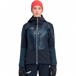 109 Mammut Chaqueta Softshell con Capucha Mujer - Eisfeld Hybrid - night