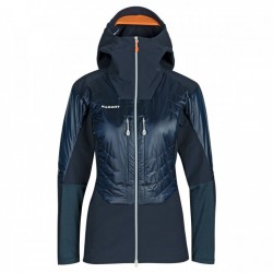 109 Mammut Chaqueta Softshell con Capucha Mujer - Eisfeld Hybrid - night