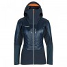 109 Mammut Chaqueta Softshell con Capucha Mujer - Eisfeld Hybrid - night