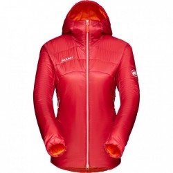 110 Mammut Chaqueta Térmica con Capucha Mujer - Eigerjoch Light - azalea