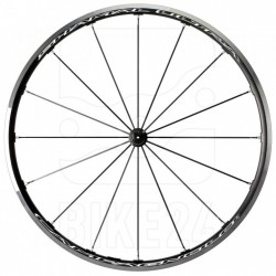 123 Campagnolo Juego de Ruedas - Shamal Ultra C17 - 28" | Clincher - QR 100/130 - negro