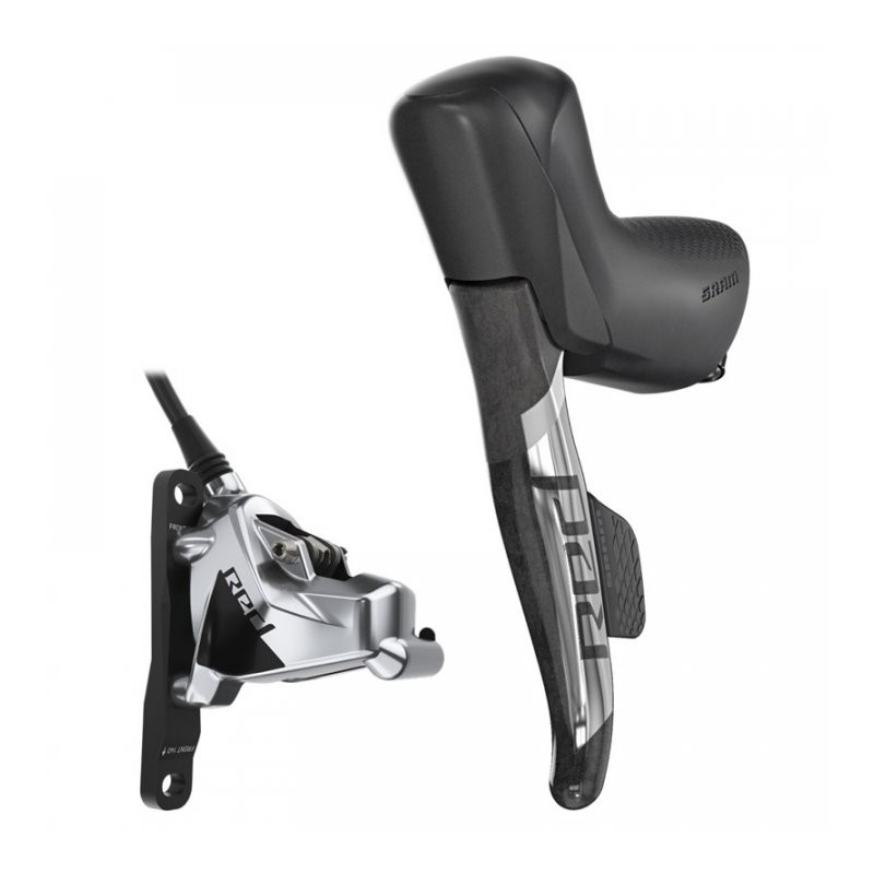 126 SRAM RED eTap AXS HRD 2x12 Upgrade-Set con Freno de disco hidráulico - Flat Mount - Centerlock