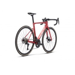 131 BMC TEAMMACHINE SLR ONE - Bicicleta de Carretera de Carbono - 2023 - prisma red / brushed alloy