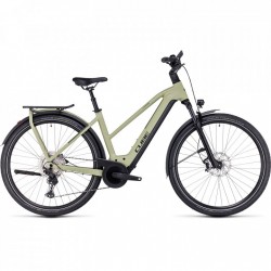 137 CUBE Bicicleta Eléctrica Trekking Mujer - KATHMANDU HYBRID SLX 750 - 2023 - green / olive