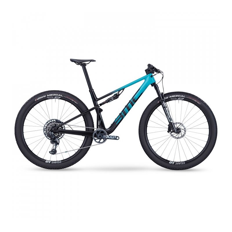 141 BMC Bicicleta de Montaña Carbono 29" - FOURSTROKE 01 ONE - 2023 - turquoise / black