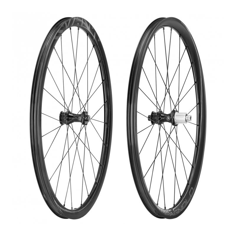 167 Campagnolo Juego de Ruedas - Levante DB - 28" | Carbon | 2-Way Fit | AFS - 12x100mm | 12x142mm - HG-EV