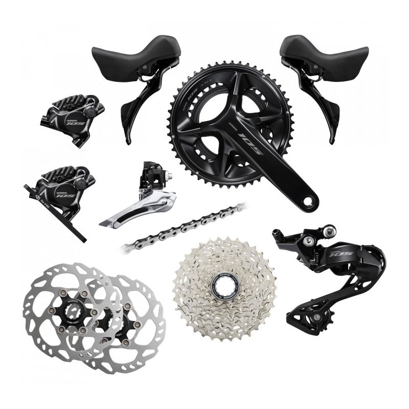 179 Shimano Grupo de Cambio - 105 R7100 - 2x12 Velocidades - Oferta Especial