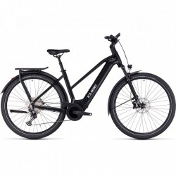 180 CUBE Bicicleta Eléctrica Trekking Mujer - KATHMANDU HYBRID EXC 750 - 2023 - grey / silve