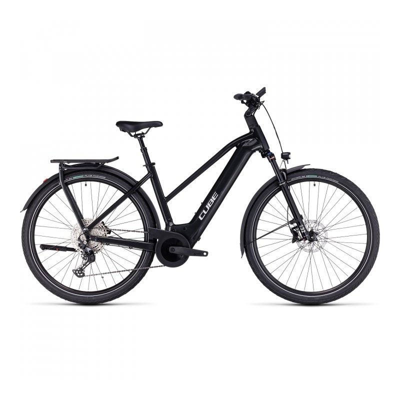 180 CUBE Bicicleta Eléctrica Trekking Mujer - KATHMANDU HYBRID EXC 750 - 2023 - grey / silve