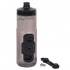 184 Fidlock Bottle Twist Set Botella 600 ml + Bike Base Soporte - Oferta Especial - negro transparente