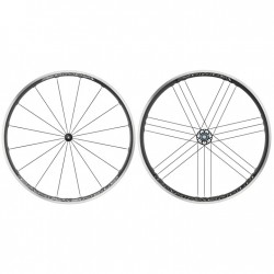 185 Campagnolo Juego de Ruedas - Zonda C17 - 28" | Clincher - QR 100/130 - negro