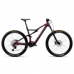 187 Orbea Bicicleta Eléctrica de Montaña - RISE H20 - 2023 - Metallic Mulberry - Black (matt)