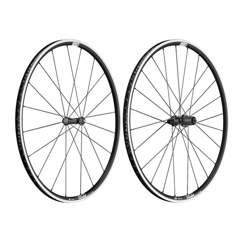 194 DT Swiss Juego de Ruedas - P 1800 SPLINE 23 | Clincher | QR - Shimano HG-EV