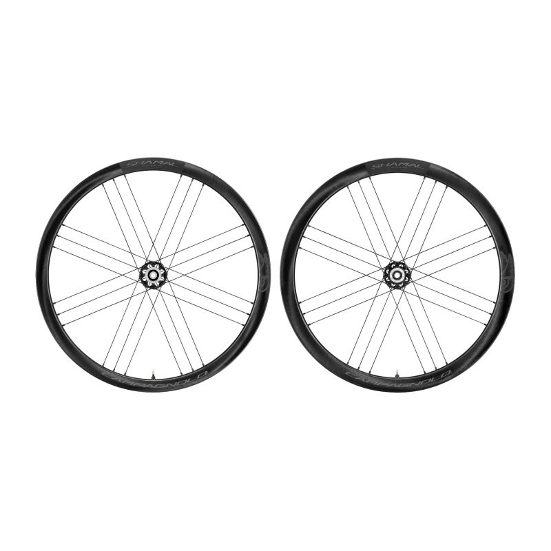 203 Campagnolo Juego de Ruedas - Shamal C21 DB - 28" | Carbon | 2-Way Fit | AFS