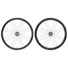 203 Campagnolo Juego de Ruedas - Shamal C21 DB - 28" | Carbon | 2-Way Fit | AFS