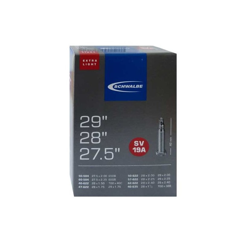 206 Schwalbe Cámara de Aire - No. 19A - 27.5/28/29" | Extralight