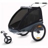 260 Thule Coaster XT Remolque Bicicleta para 1-2 Niños - Kit de conversión - negro