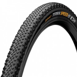 286 Continental Cubierta Plegable - Terra Speed - Gravel | ProTection - 40-622 | negro