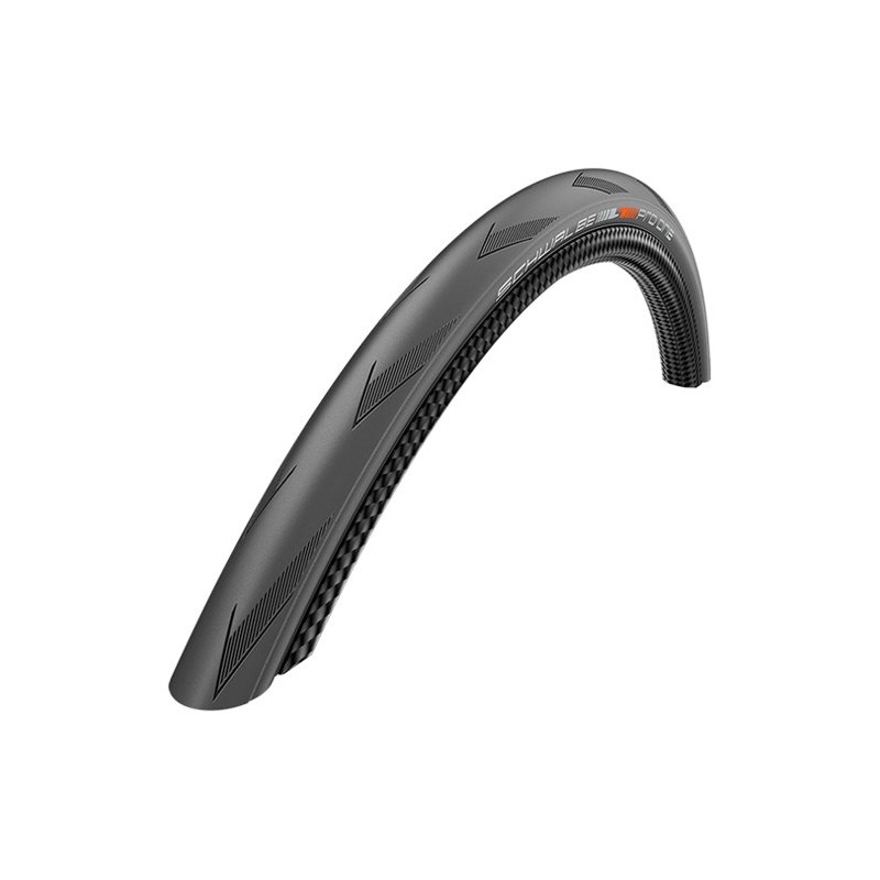 361 Schwalbe Cubierta Plegable Pro One Tube Type - Evolution | Super Race | V-Guard | Addix Race - 25-622 | negro