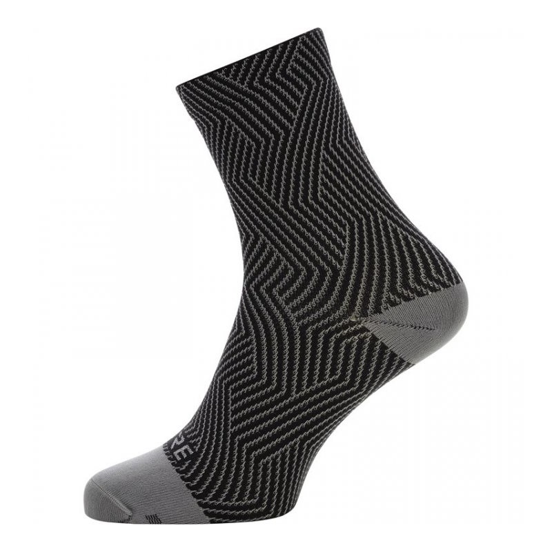 391 GOREWEAR Calcetines Medianos - C3 - graphite grey/negro 9199