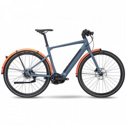 404 BMC 257 AMP AL ONE - Bicicleta Eléctrica Urbana - Powder Steel Blue