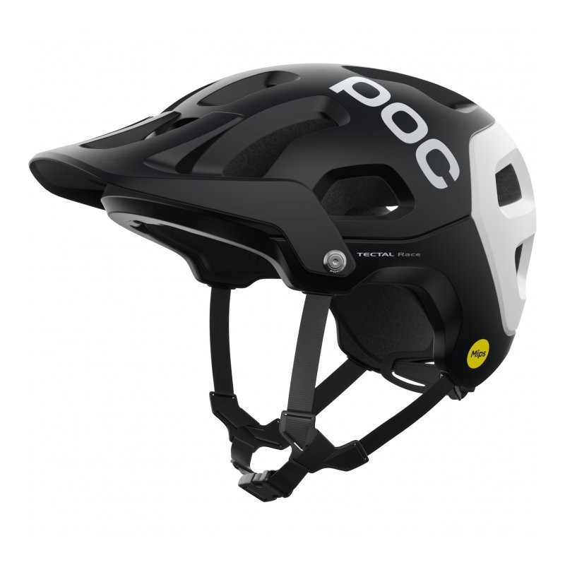 445 POC Casco - Tectal Race MIPS - 8348 Uranium Black/Hydrogen White Matt