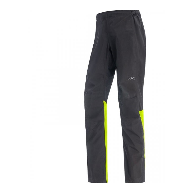 453 GOREWEAR Pantalón Hombre - GORE-TEX PACLITE® - negro/nneon yellow 9908