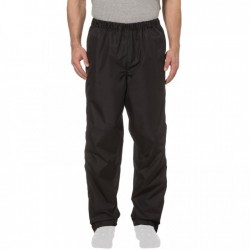519 Vaude Pantalones Impermeables Hombre - Fluid Full-Zip II - negro