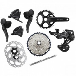 555 Shimano Grupo de Cambio - GRX RX610 - 1x12 Velocidades