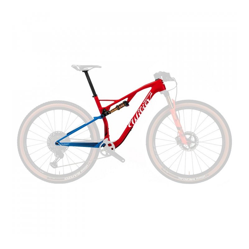 577 Wilier URTA SLR - 29" Kit de Cuadro de Carbono - 2023 - red blue glossy