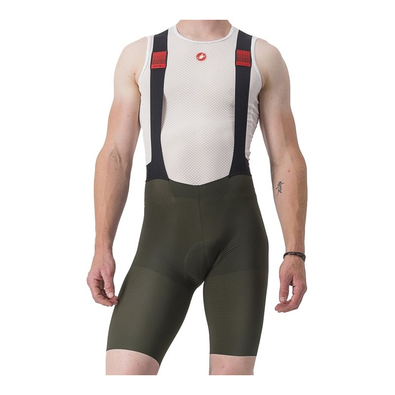 662 Castelli Culotte Corto con Tirantes Ciclismo Hombre - Premio Black - deep green 309