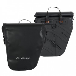 710 Vaude World Tramp Bolsa Bicicleta (Par) - 2x24L - negro