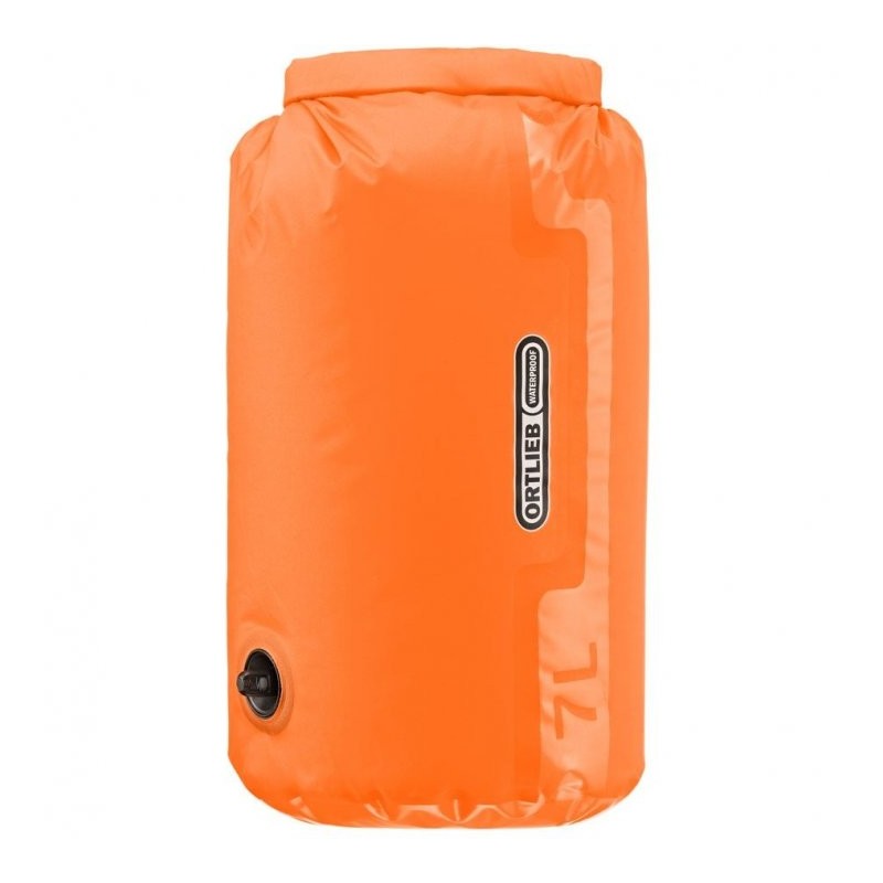 ORTLIEB Dry-Bag PS10 Valve - 7L Bolsa Impermeable con Válvula - naranja