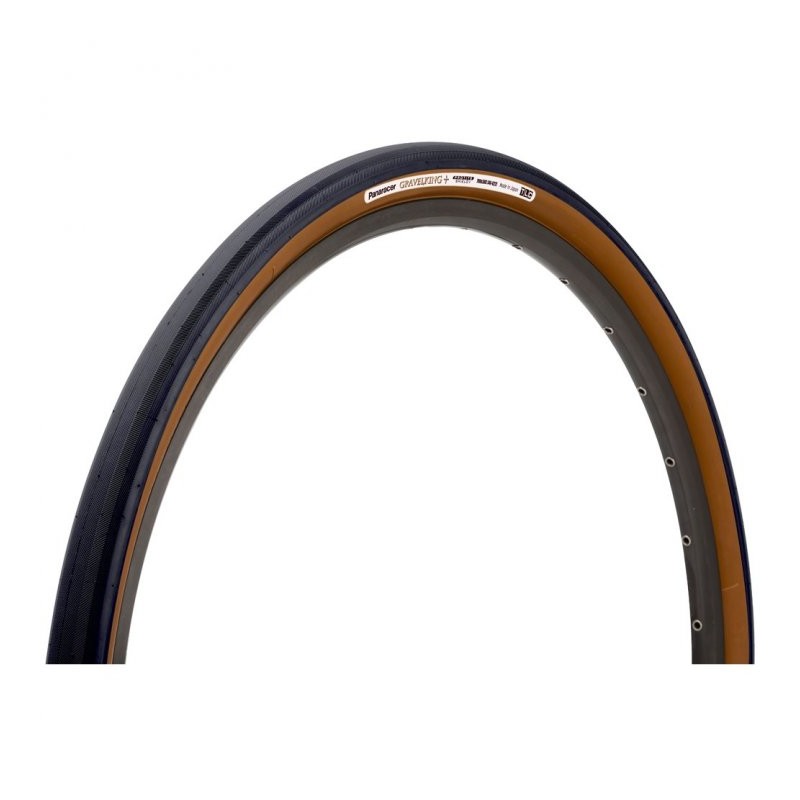 753 Panaracer Gravelking Slick Plus TLC Cubierta plegable - 700x32 - negro/marron