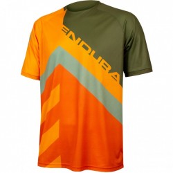 759 Endura Camiseta - SingleTrack Print LTD - olive green