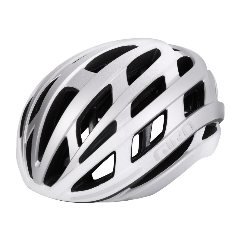 764 Giro Helios Spherical MIPS Casco - matte white / silver fade