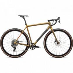 788 Specialized Bicicleta Gravel Carbono - CRUX EXPERT - 2024 - satin harvest gold metallic / oak green