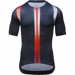 796 GOREWEAR Maillot de Manga Corta Hombre - Chase - orbit blue/multicolor AUMC