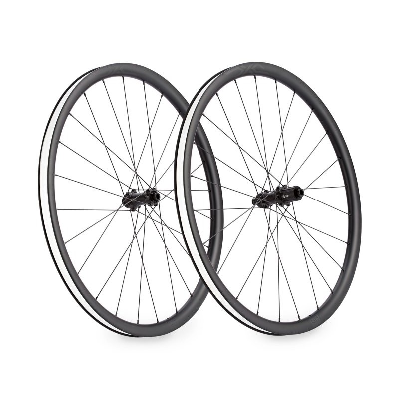 809 DXC Juego de Ruedas - GR/THIRTY Gravel - 28" | Carbono | Centerlock - 12x100mm - HG-EV - negro