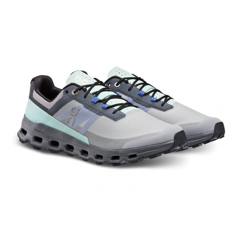 819 On Zapatillas Trail Running Hombre - Cloudvista - Alloy & Black