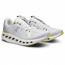 862 On Zapatillas Running Hombre - Cloudsurfer - White & Sand